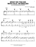 What Do You Do With A B.A. In English (from Avenue Q)