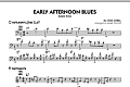 Early Afternoon Blues - Solo Sheet