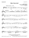 Here I Am, Lord - Bb Clarinet 1