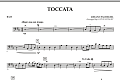 Toccata - Bass