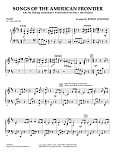 Songs Of The American Frontier - Piano