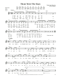 Those Were The Days (from The Daily Ukulele) (arr. Liz and Jim Beloff)