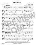 Evil Ways - Eb Alto Clarinet