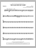 Declaration Of Faith - Violin 1