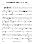 Snowy Mountain Holiday - Violin 1