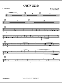 Amber Waves - Bb Trumpet 1 