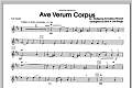 Ave Verum Corpus - Violin 1