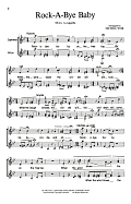 Rock-A-Bye, Baby (arr. Michele Weir)