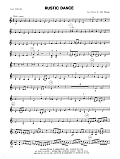 Rustic Dance - 2nd Violin