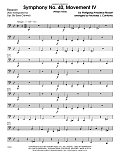 Symphony No. 40, Movement IV (Allegro Assai) - Bassoon