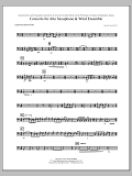 Concerto For Alto Saxophone And Wind Ensemble - Euphonium