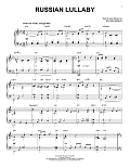 Russian Lullaby [Jazz version]