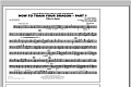 How To Train Your Dragon Part 1 - 2nd Trombone