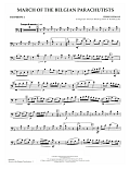 March Of The Belgian Parachutists - Trombone 1