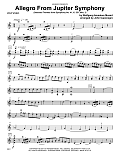 Allegro From Jupiter Symphony - 2nd Violin