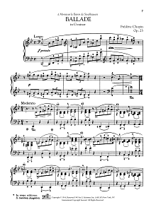 Ballade in G minor, Op. 23 