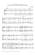 Hymnus In Natale Martyrum