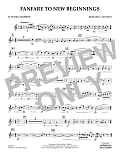 Fanfare for New Beginnings - Bb Tenor Saxophone