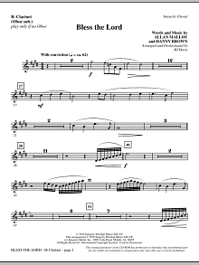 Bless The Lord - Bb Clarinet (sub. Oboe) 