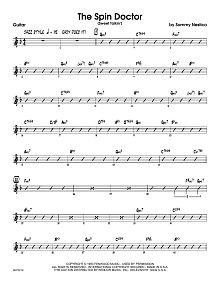 The Spin Doctor (Sweet Talkin') - Guitar 