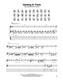 Getting In Tune 