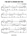 I've Got A Crush On You [Jazz version] (arr. Brent Edstrom)