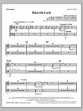 Bless The Lord - Percussion