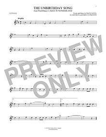 The Unbirthday Song (from Disney's Alice In Wonderland) 