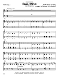 Ewe, Thina (We Walk His Way) - Piano Accompaniment