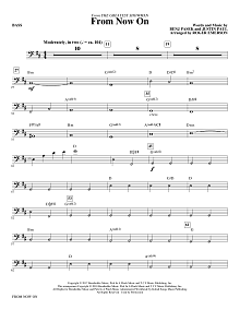From Now On (from The Greatest Showman) (arr. Roger Emerson) - Bass 