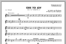Ode To Joy - Violin 1 
