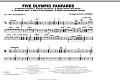 Five Olympic Fanfares - Multiple Bass Drums