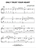 Only Trust Your Heart [Jazz version] (arr. Brent Edstrom)