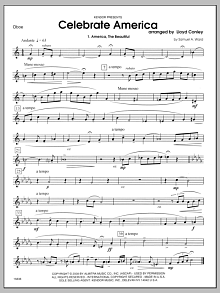 Celebrate America - Oboe 