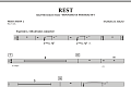 Rest (Mvt. 2 of "Minnesota Portraits") - Percussion 2
