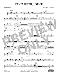 Fanfare for Justice - Bb Trumpet 1