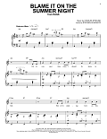 Blame It On The Summer Night (from Rags: The Musical)