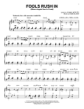 Fools Rush In (Where Angels Fear To Tread) [Jazz version] (arr. Brent Edstrom)