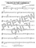 Pirates of the Caribbean (arr. Michael Sweeney) - Bb Trumpet 1