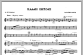 Summer Sketches - 1st Bb Clarinet