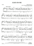 Easy On Me (arr. Larry Moore) - Piano