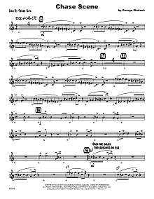 Chase Scene - 2nd Bb Tenor Saxophone 