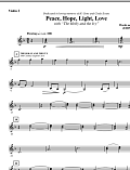 Peace, Hope, Light, Love (with The Holly And The Ivy) - Violin 2