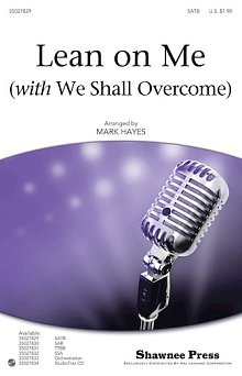 Lean On Me (With We Shall Overcome) - Full Score 