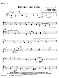 The Cross Says Come - Violin 1,2