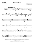 Days of Elijah (arr. David Angerman) - Bass Trombone (sub. Bari Sax)
