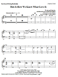 This Is How We Know What Love Is - Rhythm