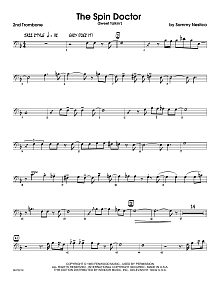 The Spin Doctor (Sweet Talkin') - 2nd Trombone 