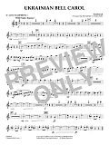 Ukrainian Bell Carol (arr. Richard L. Saucedo) - Eb Alto Saxophone 1