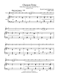 Chanson Triste, Op. 40, No. 2